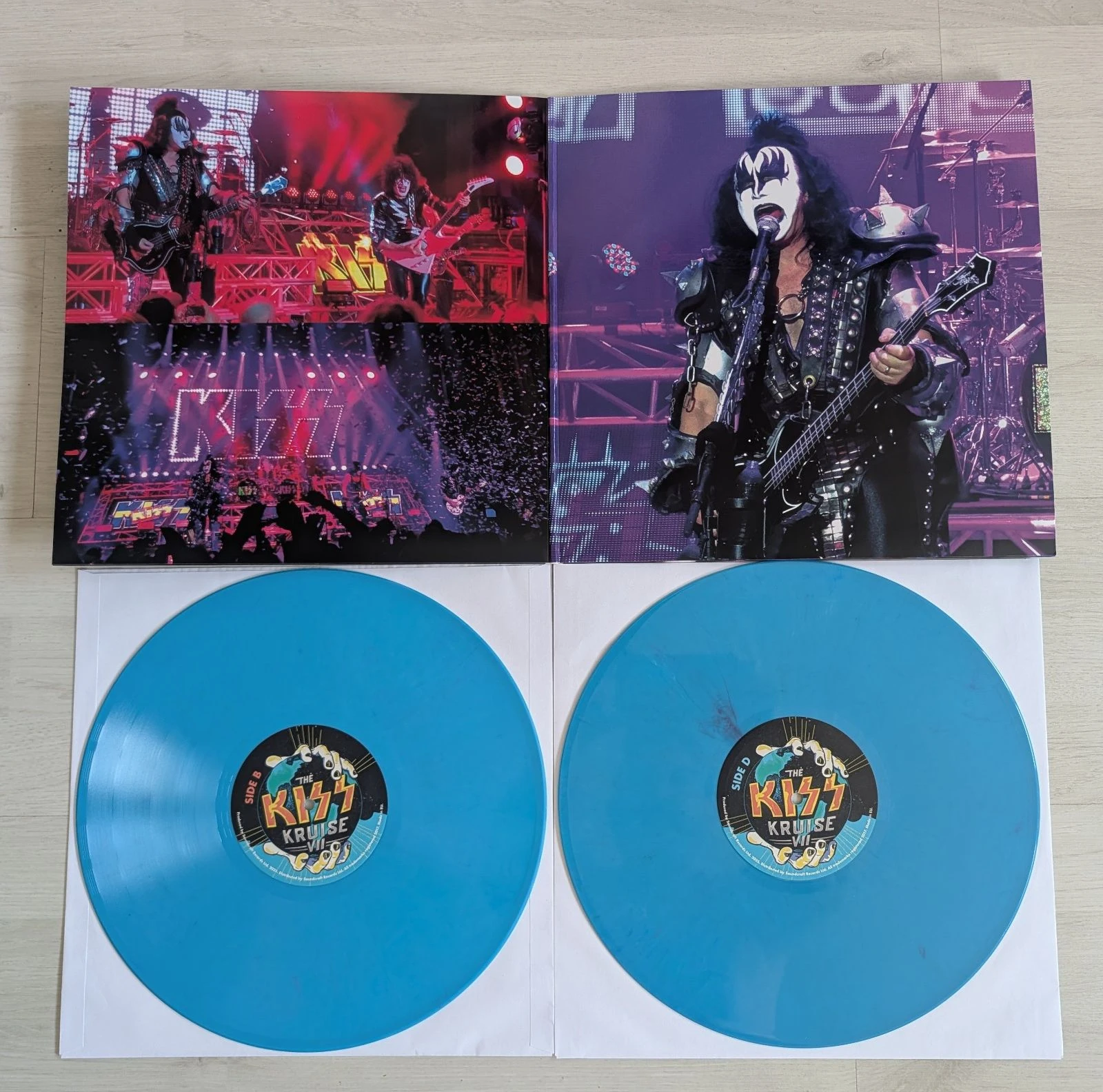 Kiss 2LP blauw 100 exemplaren – photo 3